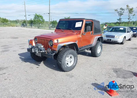 2001 Jeep Wrangler Sport from USA, damaged, VIN 1J4FA49S91P316180